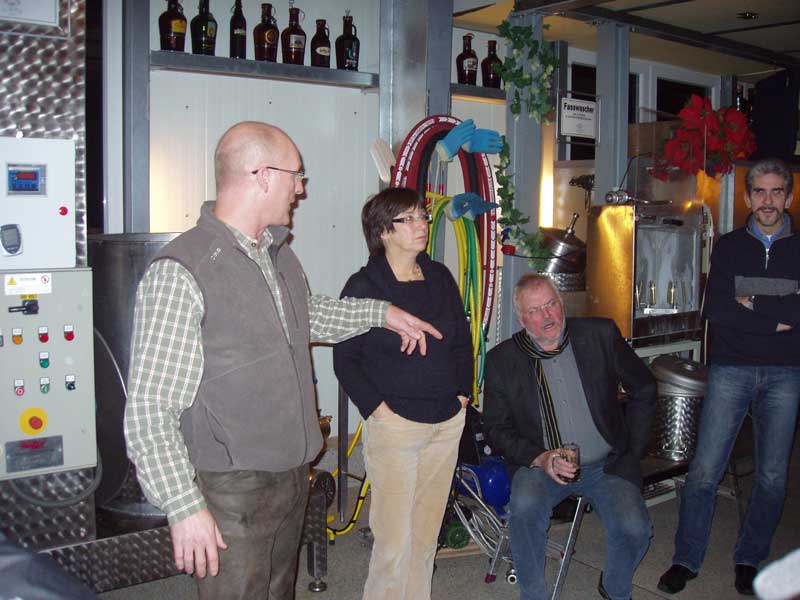 Jahresabschluß am 6.12.2010 in der Hausbrauerei Brauzwerg (Bild 1)