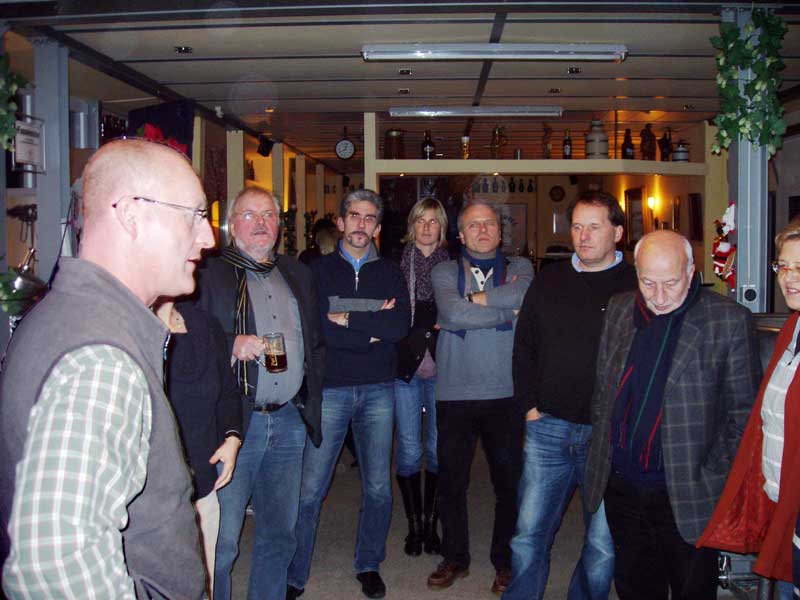 Jahresabschluß am 6.12.2010 in der Hausbrauerei Brauzwerg (Bild 2)